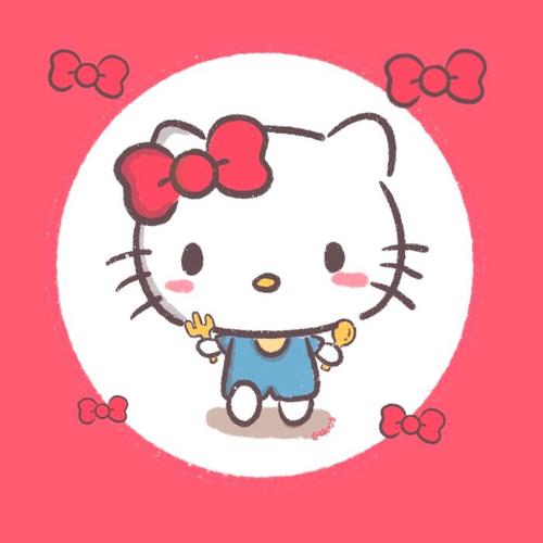 微信可爱漫画动物头像