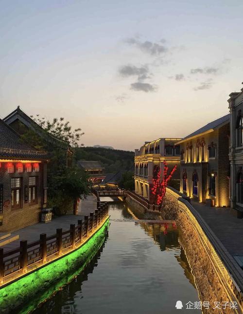 夜游石家庄德明古镇,你晚上来过吗?