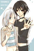 thanks 5000 hits:kuro yuki by mixed-blessing