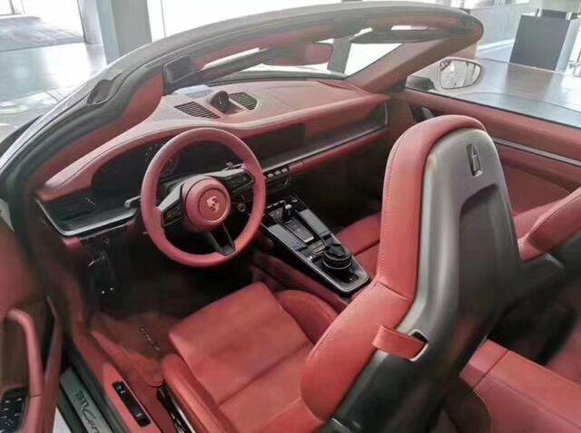 22款保时捷911两门四座软顶敞篷跑车|新车|内饰_网易