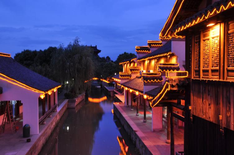 【稽山夜景摄影图片】绍兴稽山公园生活摄影_知足常乐_太平洋电脑网