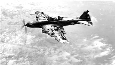 被打出约600个弹孔,从战场返航的伊尔-2强击机.资料图片