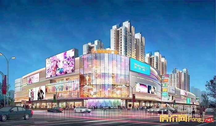 惠阳清泉城市广场现售【沃尔玛】楼上商铺建面20-100平米!