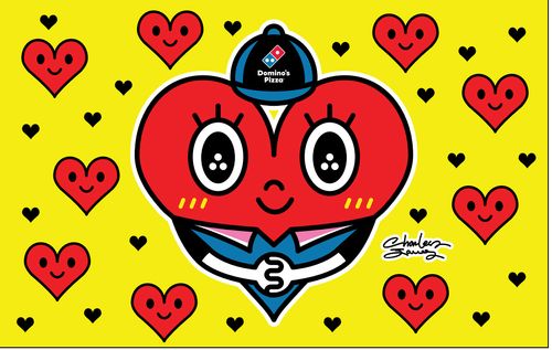 查尔斯桃心(charles jang"s happy heart)logo