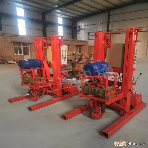 自走式地源热泵钻机7.5kw田野钻井机灌溉钻井机