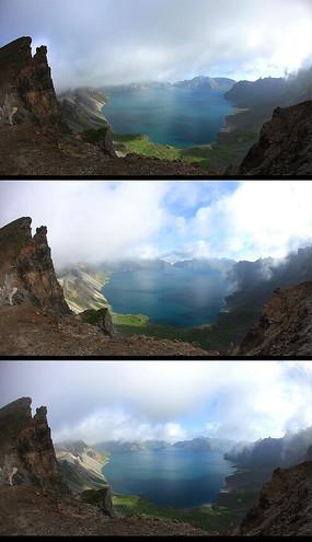 风景流云延时视频素材