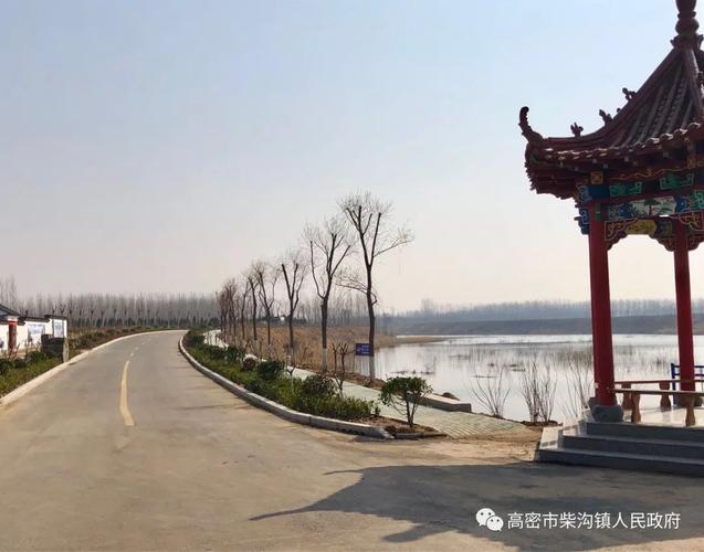 高密五龙河小镇美如画!