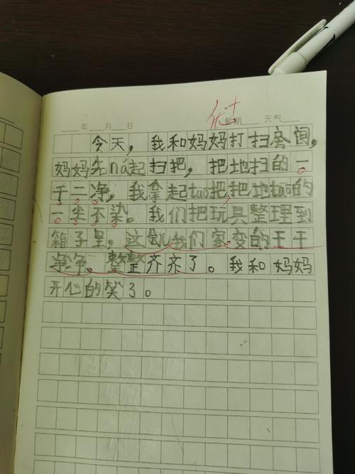 在家给妈妈一起做的家务也不错,同学们在家里也会这样吧!