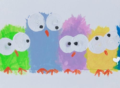 【隔离不隔爱,停课不停学】怀安县幼儿园亲子水彩画