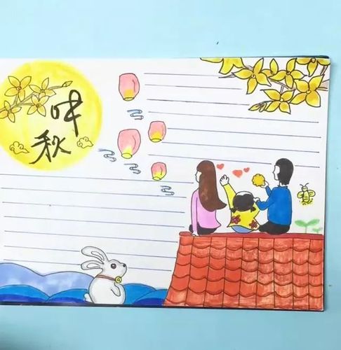 中秋节手抄报又是一年中秋时
