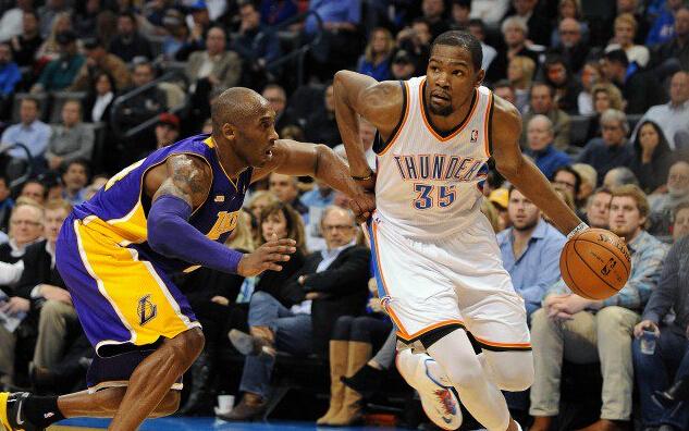 杜兰特:科比的勤奋令我震惊