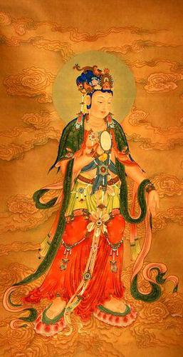 十二圆觉菩萨 工笔画像