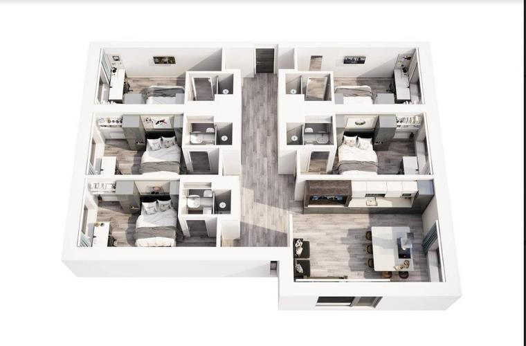 这间周租金高达601镑的留学生公寓,被一个广东妹子租了!