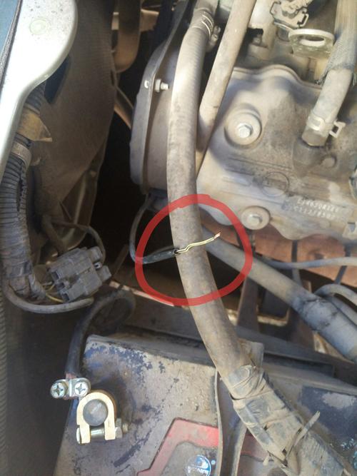 [追问]-我的五菱之光面包车机油感应线断了(上端,不是