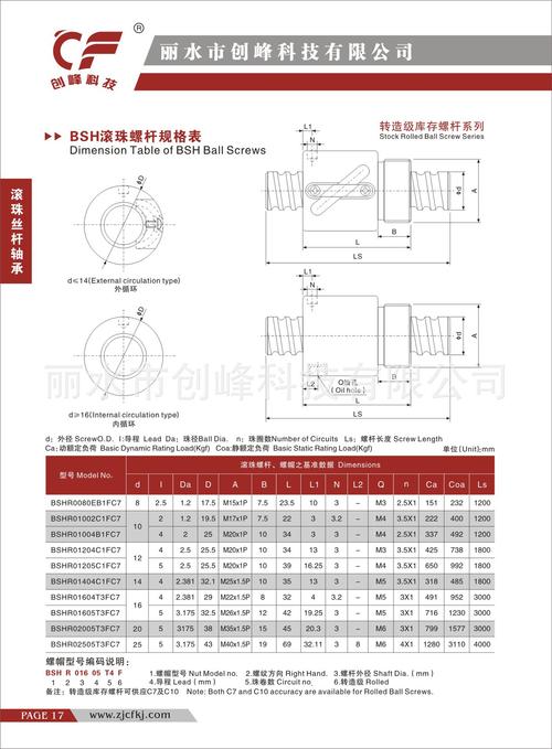 sfu3205滚珠丝杠螺母丝杆进口螺母丝