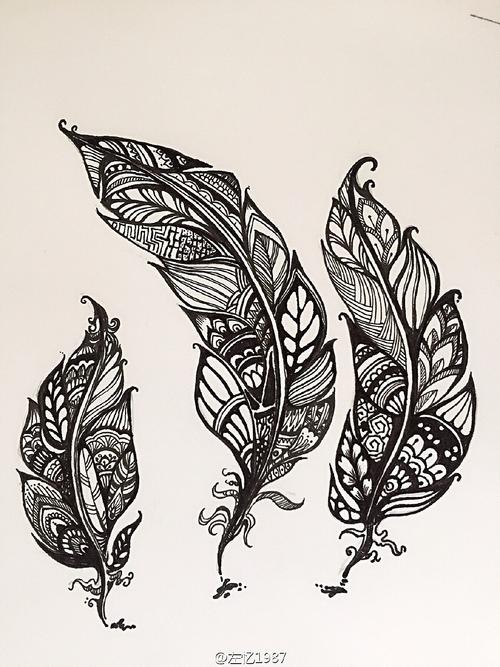 黑白插画