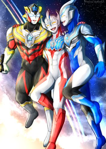 【泰迦奥特曼】三人小队壁纸合集