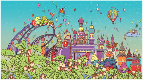 游乐园海报设计