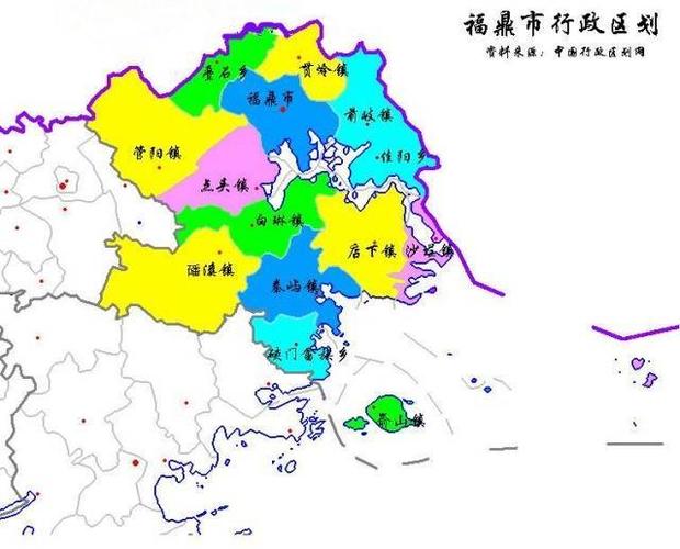 中国·福建省   子女:山街道,桐城街道,山前街道;太姥山镇(原秦屿镇)