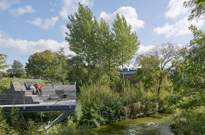 滨水公园-花瓣网|陪你做生活的设计师 | 宁波康养湖南入口及湿地