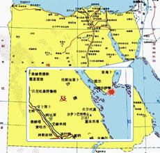 图文:埃及沙姆沙伊赫地图