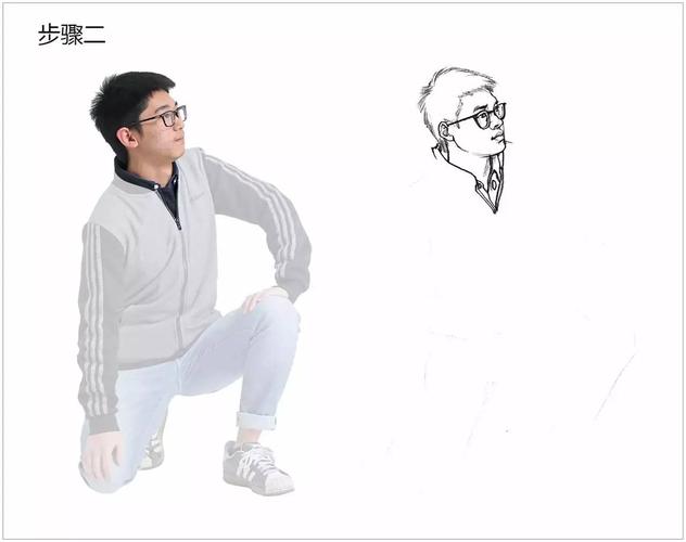疏,密技法分析 关节内侧暗示结构的衣褶为密, 衣服穿得较饱满的 上臂