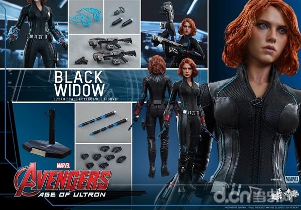 hot toys推"黑寡妇"全套人偶 复联2新一波预热来袭
