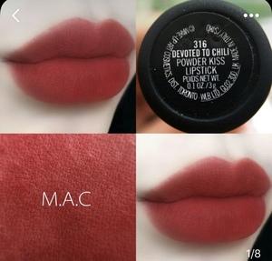 mac魅可口红女chili小辣椒