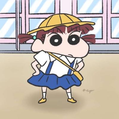 蜡笔小新卡通姐妹头像大全