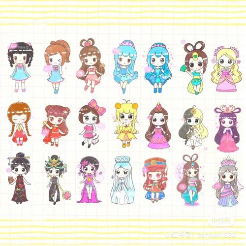 叶罗丽简笔画集合._叶罗丽_简笔画_文化_绘画