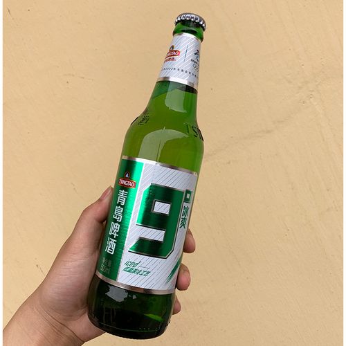 啤酒9度青岛啤酒陕西特产西安九度冰爽500ml12瓶啤酒