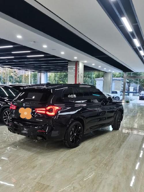 bmw x3 30i 黑武士落地_提车_宝马怎么样_炭黑_汽车