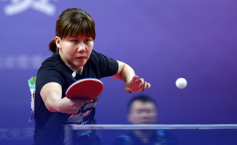 乒乓球——全运会资格赛:陈幸同晋级