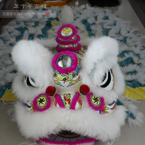 白南狮羊毛南狮舞狮道具南狮醒狮舞狮道具舞狮五千年舞狮