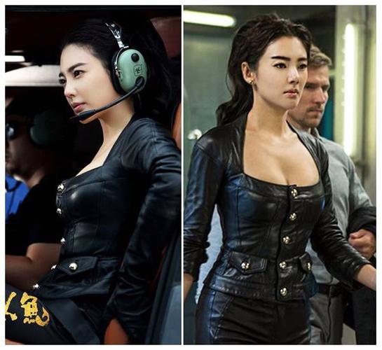 张雨绮性感霸道,邓紫棋辣眼睛,赵丽颖才是最美皮衣女神!