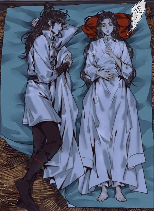 花怜同榻而眠好自然谢怜小动作连连太诱惑花城怕哥哥嫌弃他丑