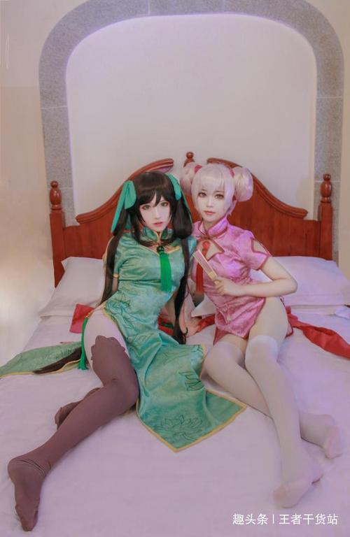 王者荣耀cos:可爱的孙尚香和小乔,大长腿真是太漂亮了