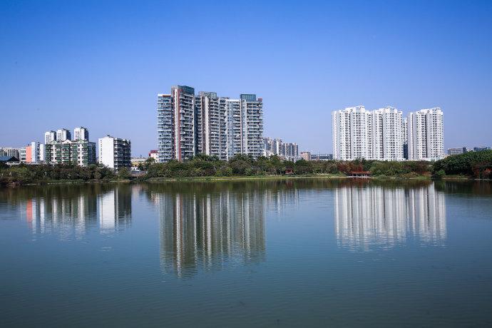 花都湖美丽风光