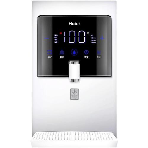 海尔管线机饮水机壁挂式家用直饮机超薄水机无胆即热式开水可调温参数