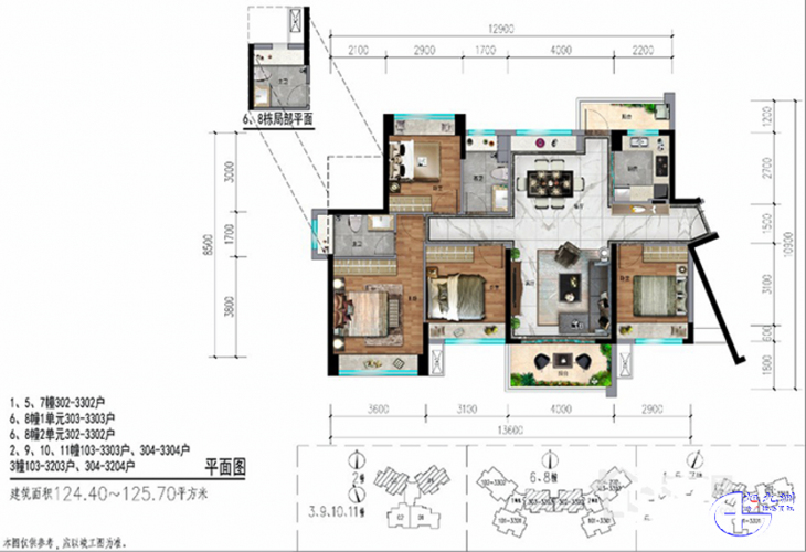 惠州星河丹堤户型图