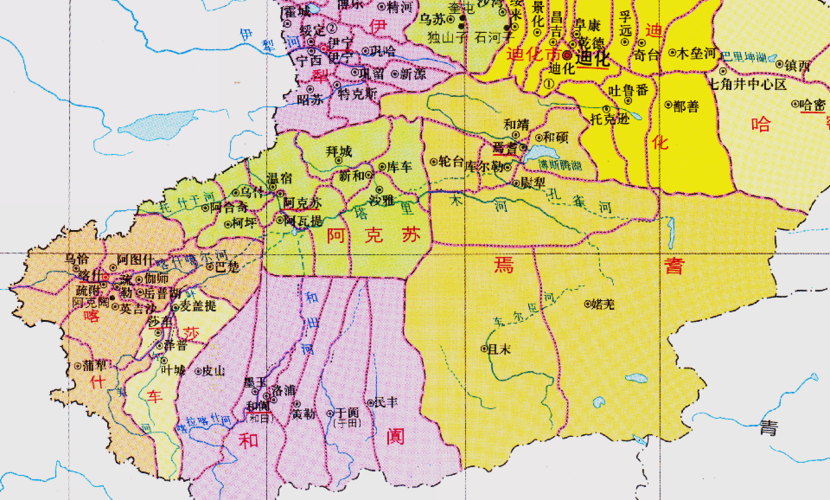 新疆的区划调整,5个地区之一,喀什地区如何有12个区县