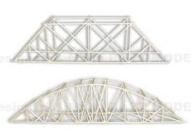 木结构桥梁承重的设计图