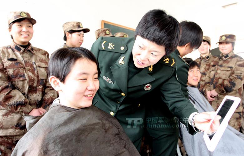 女兵来了!济南军区某部迎来首批新训女兵