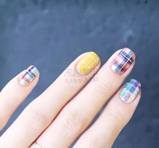 头版美甲 | 格子,毛呢,小毛毯,温暖的秋冬质感美甲!