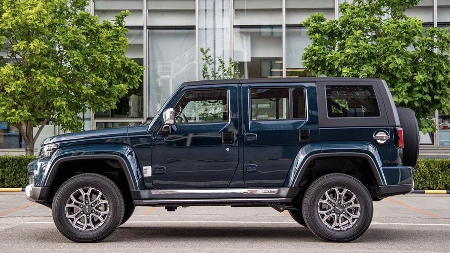 一辆充满狼性的越野车,北京bj40城市猎人版