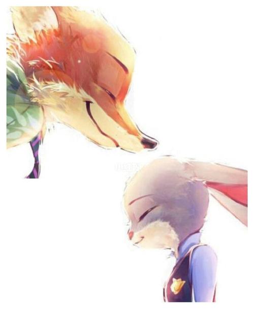 情侣头像～ 狐狸和兔子的情头,我太爱了93_情侣头像_头像_头像分享