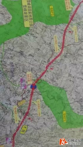 安化至新化高速线路走向(已回复)