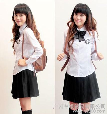 供应爱帝丹华xf0011厂家定制初中高中学生服 校服