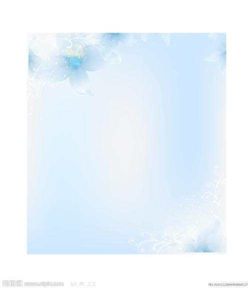 个人简历无字背景图