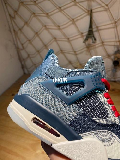 aj4 蓝白牛仔 刺子绣_airjordan_牛仔_篮球鞋_空中飞人怎么样_时尚_鞋